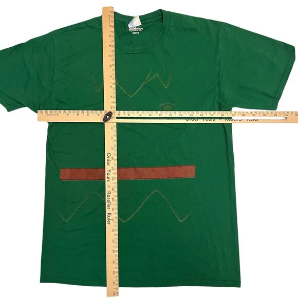 Disney Peter Pan Costume T-Shirt – Adult Size M – Green Graphic Tee - Picture 8 of 10